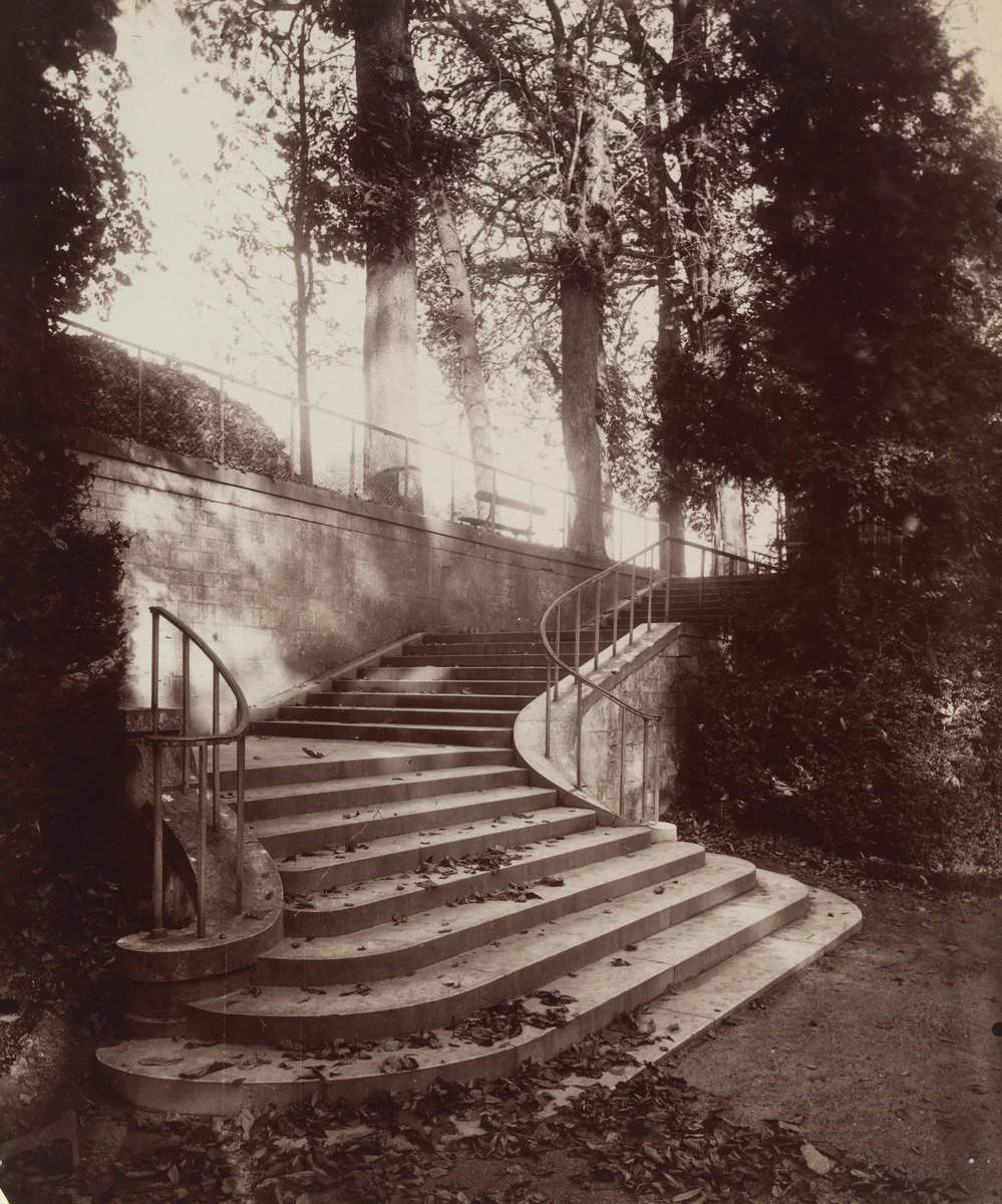 Saint-Cloud by Eugène Atget, photograph, 1906