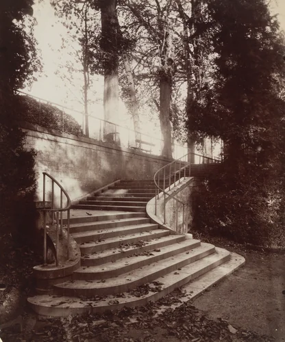 Saint-Cloud by Eugène Atget, photograph, 1906