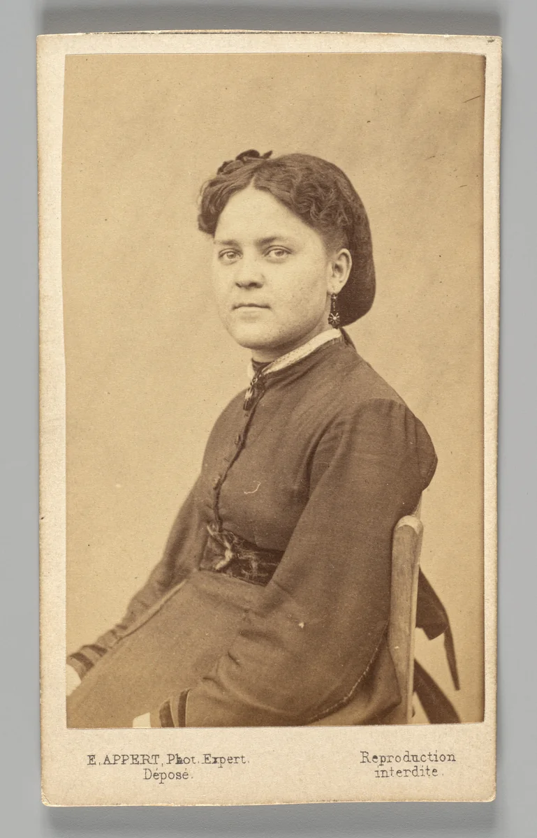 [Member of the Paris Commune: Laure, cantinière, à perpétuité] by Ernest Eugène Appert, photograph, 1871