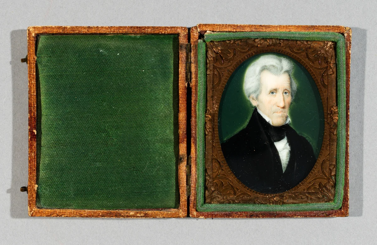 General Andrew Jackson by Miner Kilbourne Kellogg, painting, 1840
