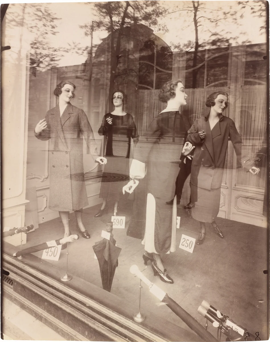 Magasin, Avenue des Gobelins by Eugène Atget, photograph, 1925