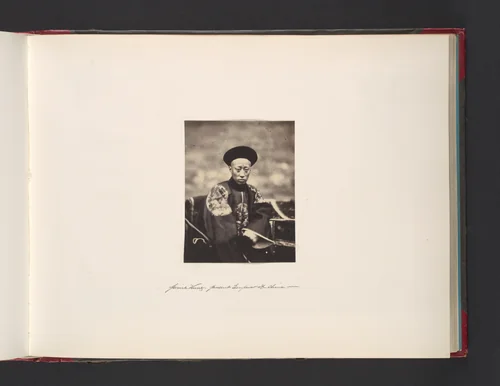 Prince Kung. Emperor of China by Felice Beato, photograph, 1860