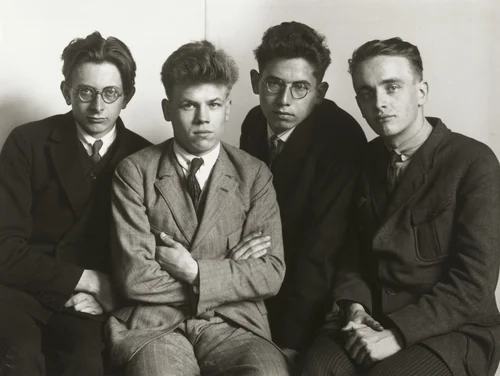 Working Students by August Sander, photograph, 1926