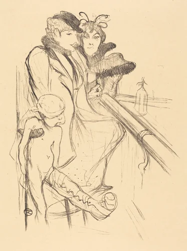 Wounded Eros (Eros vanné) by Henri de Toulouse-Lautrec, print, 1894