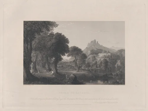 Dream of Arcadia by James Smillie, print, 1851