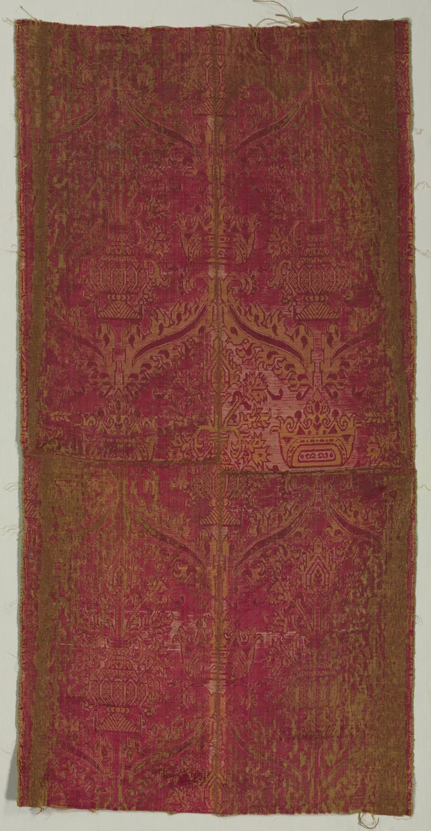 Silk and Hemp Fragment by Unknown, textile, 1500-1599