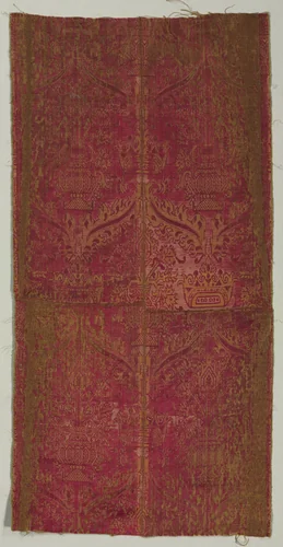 Silk and Hemp Fragment by Unknown, textile, 1500-1599