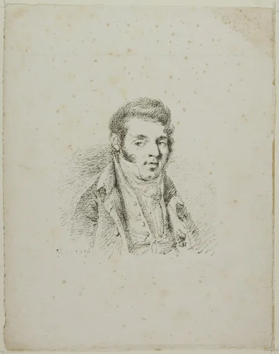 Portrait of Monsieur de Mortemart-Boisse by Dominique Vivant Denon, print, 1816