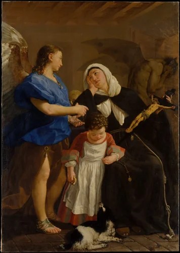 Saint Margaret of Cortona by Gaspare Traversi, painting, 1753-1763