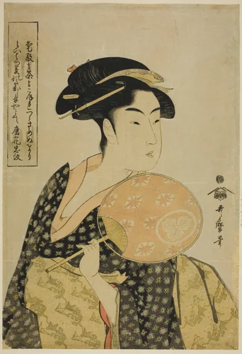Takashima Ohisa by Kitagawa Utamaro (喜多川歌麿), print, 1788-1798