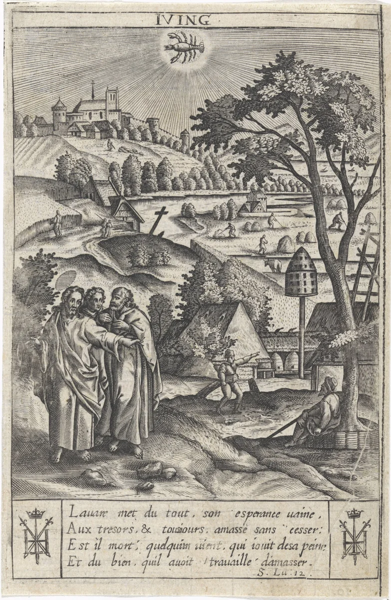 Juni by Jan Gerritsz Swelinck, print, 1624-1645