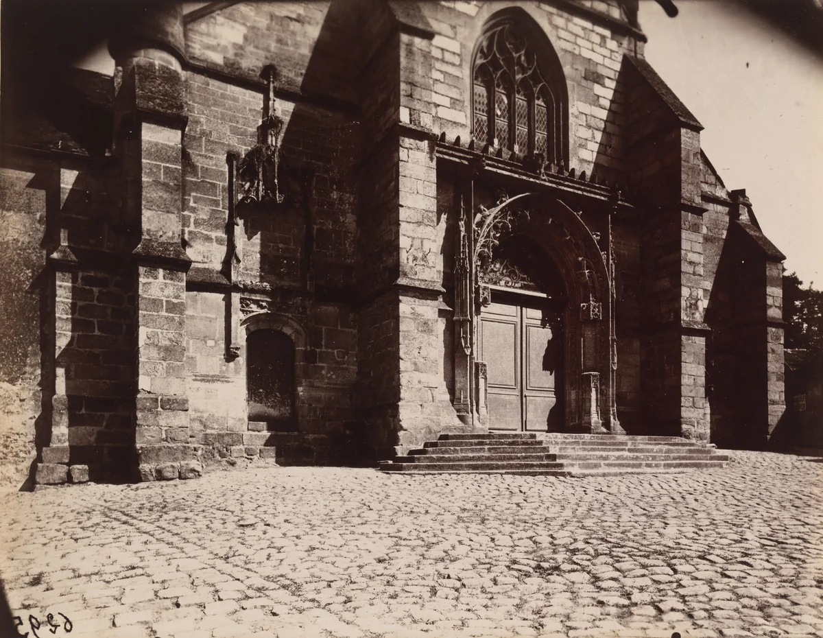 Longjumeau. Église by Eugène Atget, photograph, 1902