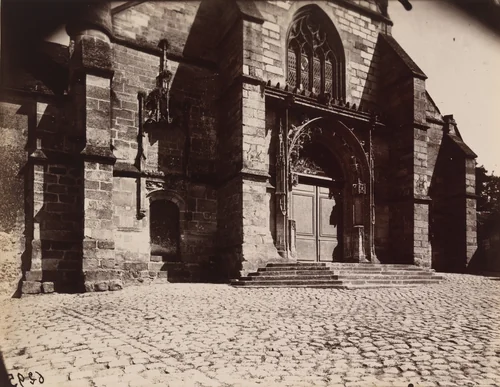 Longjumeau. Église by Eugène Atget, photograph, 1902