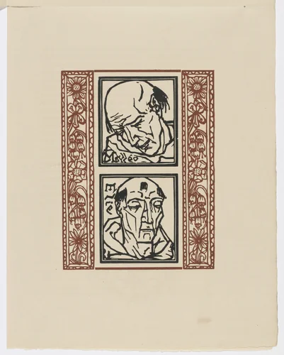 Plate (page 35) from Les Petites Fleurs de St. François (The Little Flowers of St. Francis) by Émile Bernard, illustrated book, 1928