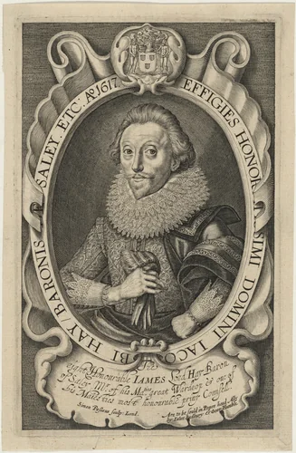 James Hay, First Earl of Carlisle by Simon van de Passe, print, 1595-1647