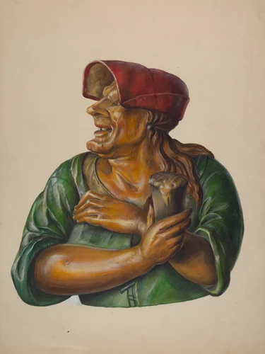 Tavern Figure by Walter Hochstrasser, index of american design, 1937