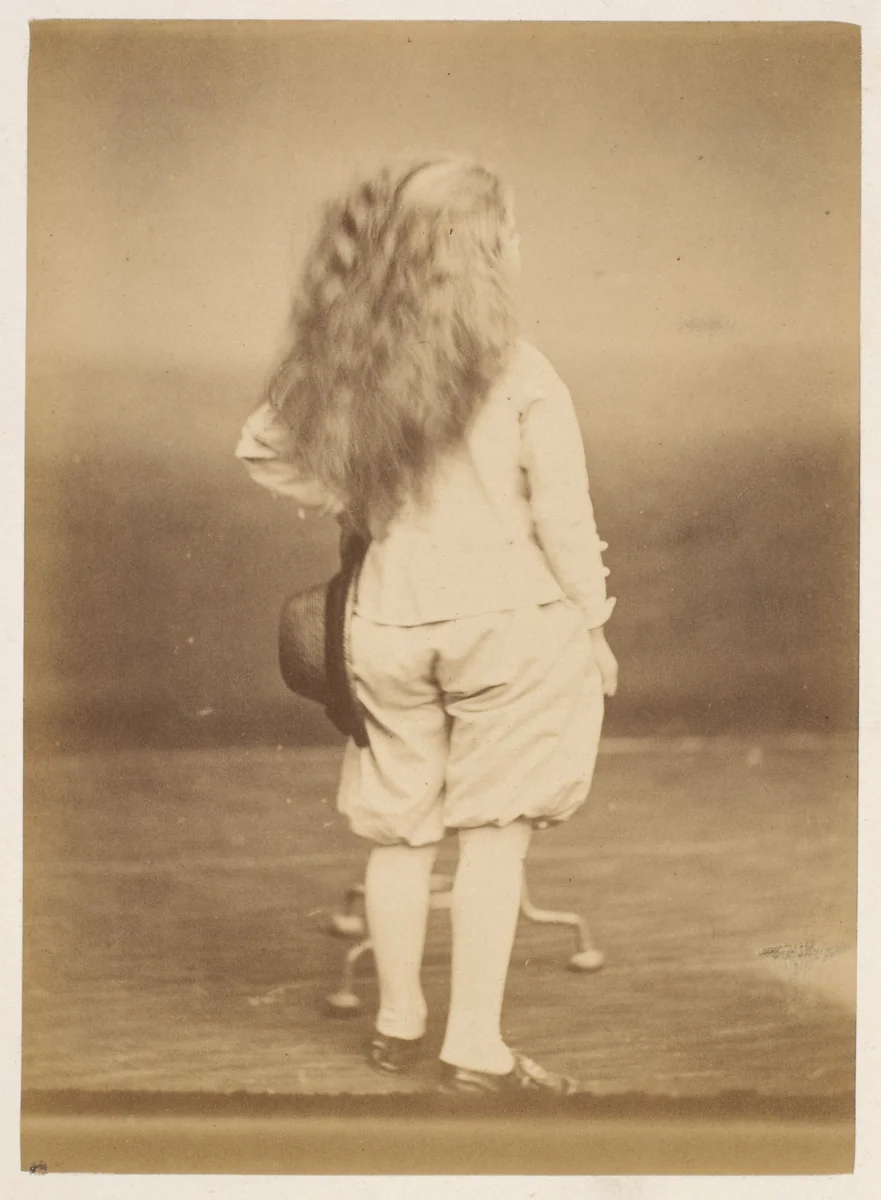 L'Enfant blanc by Pierre-Louis Pierson, photograph, 1860-1869