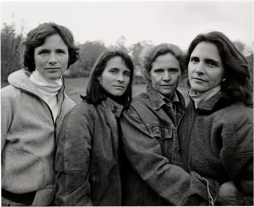 The Brown Sisters, Woodstock, Vermont by Nicholas Nixon, photograph, 1990