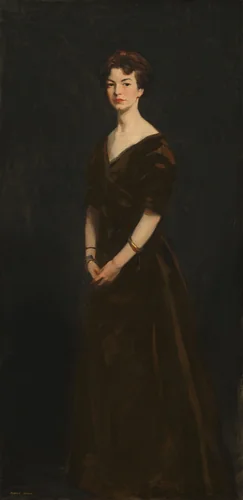 Edith Reynolds by Robert Henri, painting, 1908