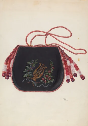 Handbag by Josephine C. Romano, index of american design, 1938