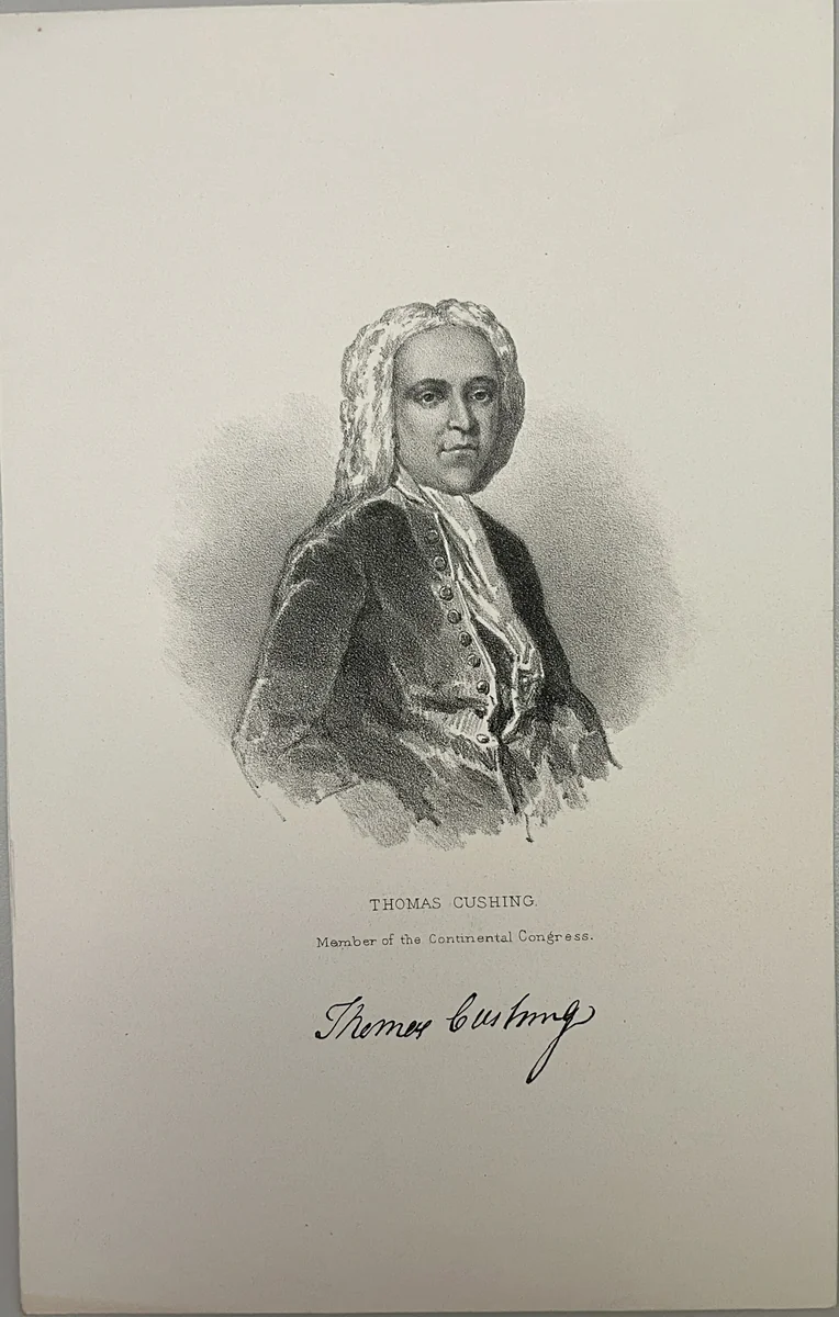 Thomas Cushing by Artist Unknown, other, 1800-1899