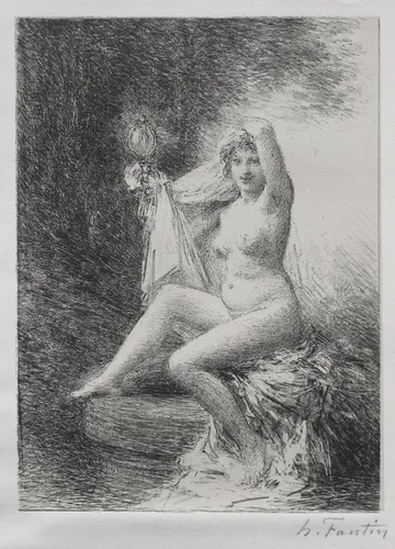 La verité by Henri Fantin-Latour, print, 1900