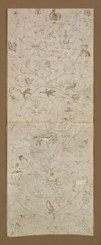 Unfinished Panel by Switzerland, textile, 1500-1525