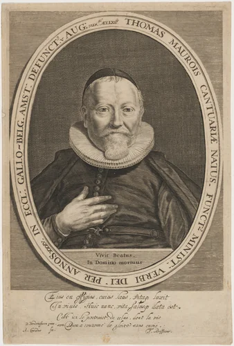 Thomas Maurois by Abraham Conradus, print, 1612-1661