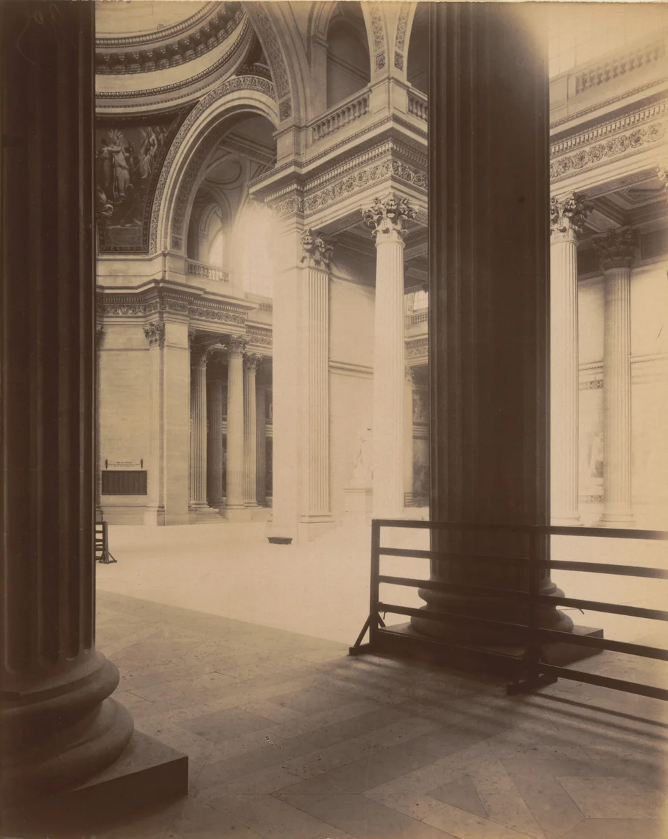 Panthéon by Eugène Atget, photograph, 1912