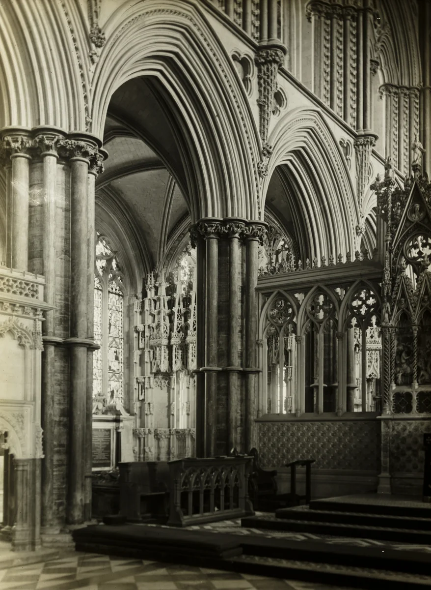 Ely Cathedral: Choir to Northeast by Frederick Evans, photograph, 1891