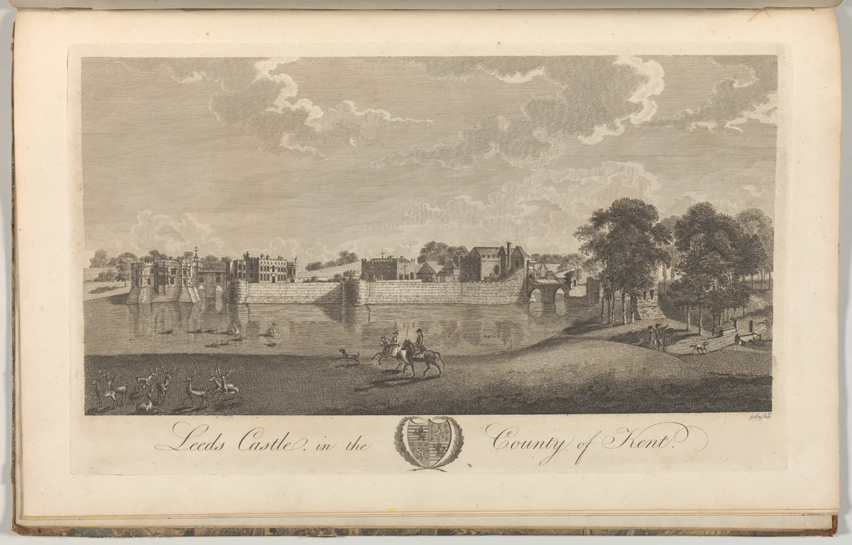 Chilston in the County of Kent, from Edward Hasted's, The History and Topographical Survey of the County of Kent, vols. 1-3 by Richard Bernard Godfrey, book, 1777-1790