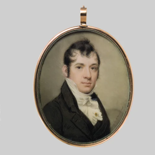 Portrait of a Gentleman by William Doyle, artwork, 1810