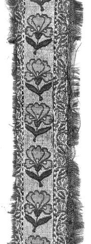 Fragment (Border) by Iran, textile, 1701-1800