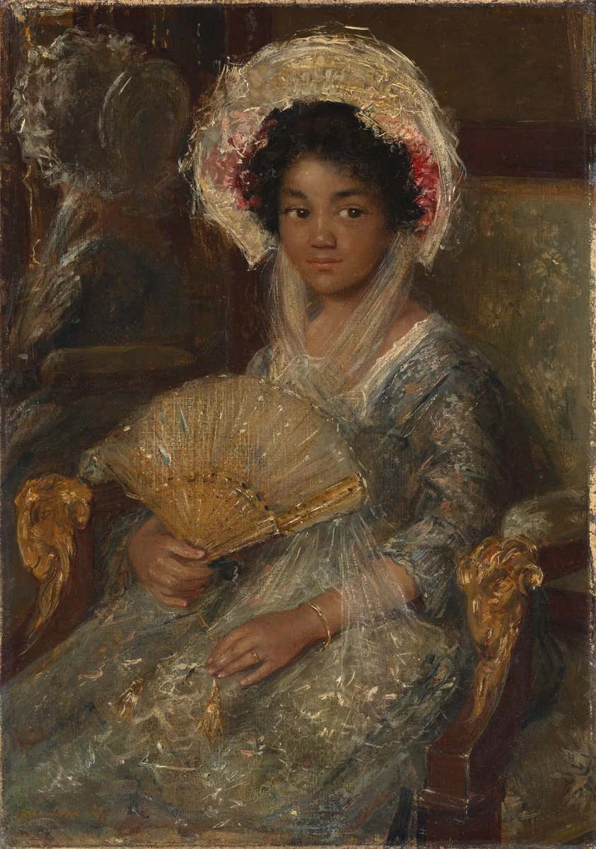 'Isabella' by Simon Maris, painting, 1906