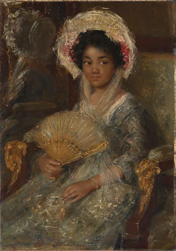 'Isabella' by Simon Maris, painting, 1906