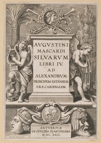 Title Page for Agostino Mascardi, Silvarium Libri IV by Theodor Galle
Sir Peter Paul Rubens, print, 1622