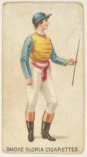 From the series "Sports Girls" (C190), issued by the American Cigarette Company, Ltd., Montreal, to promote Gloria Cigarettes by American Cigarette Company, Ltd., print, 1885-1895