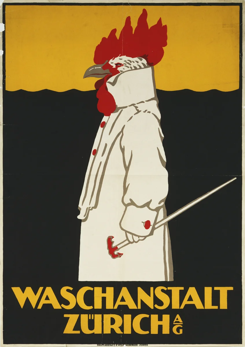 Waschanstalt Zurich AG by Robert Hardmeyer, design, 1904