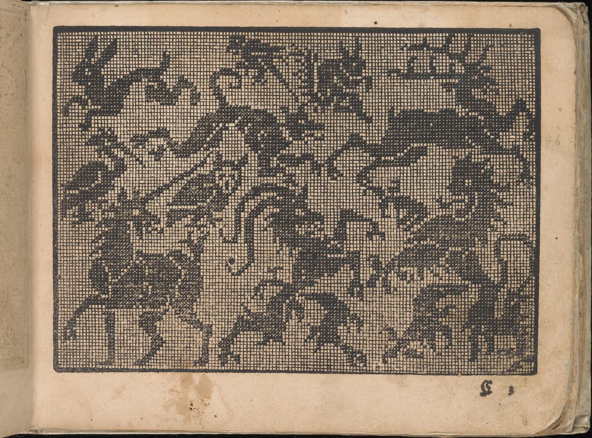 Neu künstlich Modelbuch (page 11r) by Bernhard Jobin, book, 1598