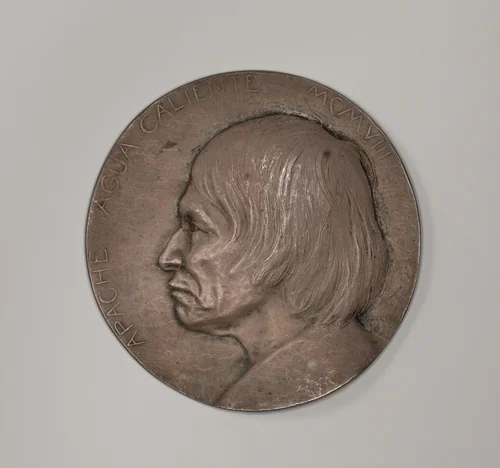 Apache Agua Caliente by Edward Warren Sawyer, metalwork, 1908