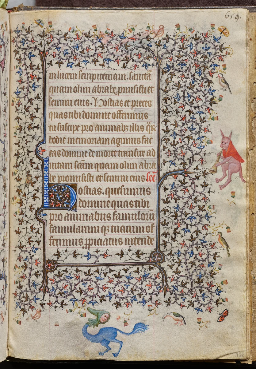 Hours of Charles the Noble, King of Navarre (1361-1425), fol. 324r, Text by Master of the Brussels Initials and Associates, book, 1400-1410