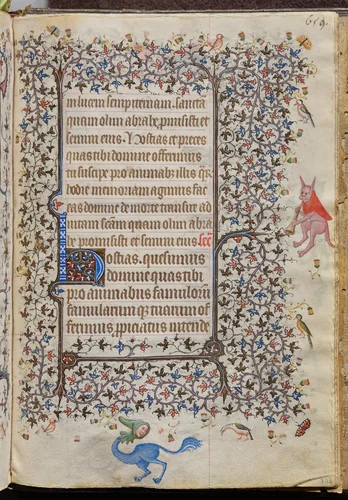 Hours of Charles the Noble, King of Navarre (1361-1425), fol. 324r, Text by Master of the Brussels Initials and Associates, book, 1400-1410