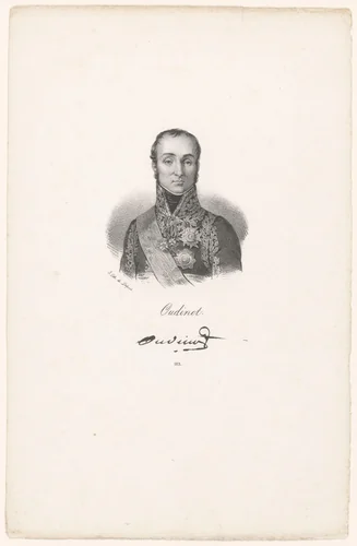 Portret van Nicolas-Charles Oudinot by anonymous, print, 1818-1842