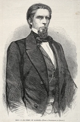 Hon. J. L. M. Curry of Alabama by Winslow Homer, print, 1860