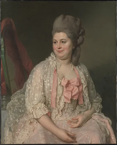 Madame de Saint-Morys (Eléonore Elisabeth Angélique de Beauterne, 1742–1824) by Joseph Siffred Duplessis, painting, 1776