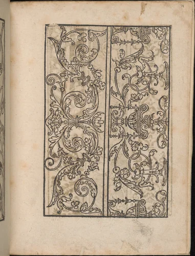Ein new Modelbuch..., page 6 (recto) by Johann Schönsperger, book, 1524