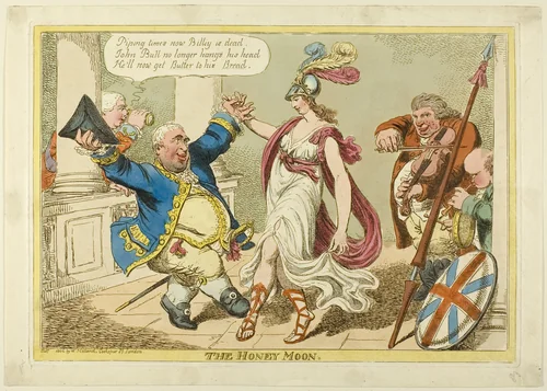 The Honeymoon by Charles Williams, print, 1806