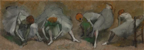 Frieze of Dancers by Edgar Degas, painting, 1890-1900