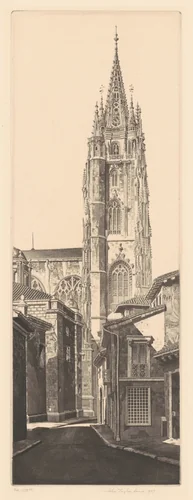 Oviedo, The Holy by John Taylor Arms; David Strang, print, 1937