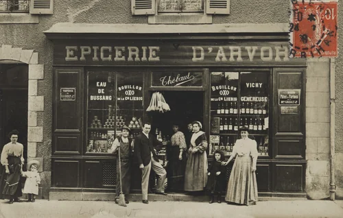 Épicerie d’Arvor, Lorient by Unidentified Photographer, photograph, 1908